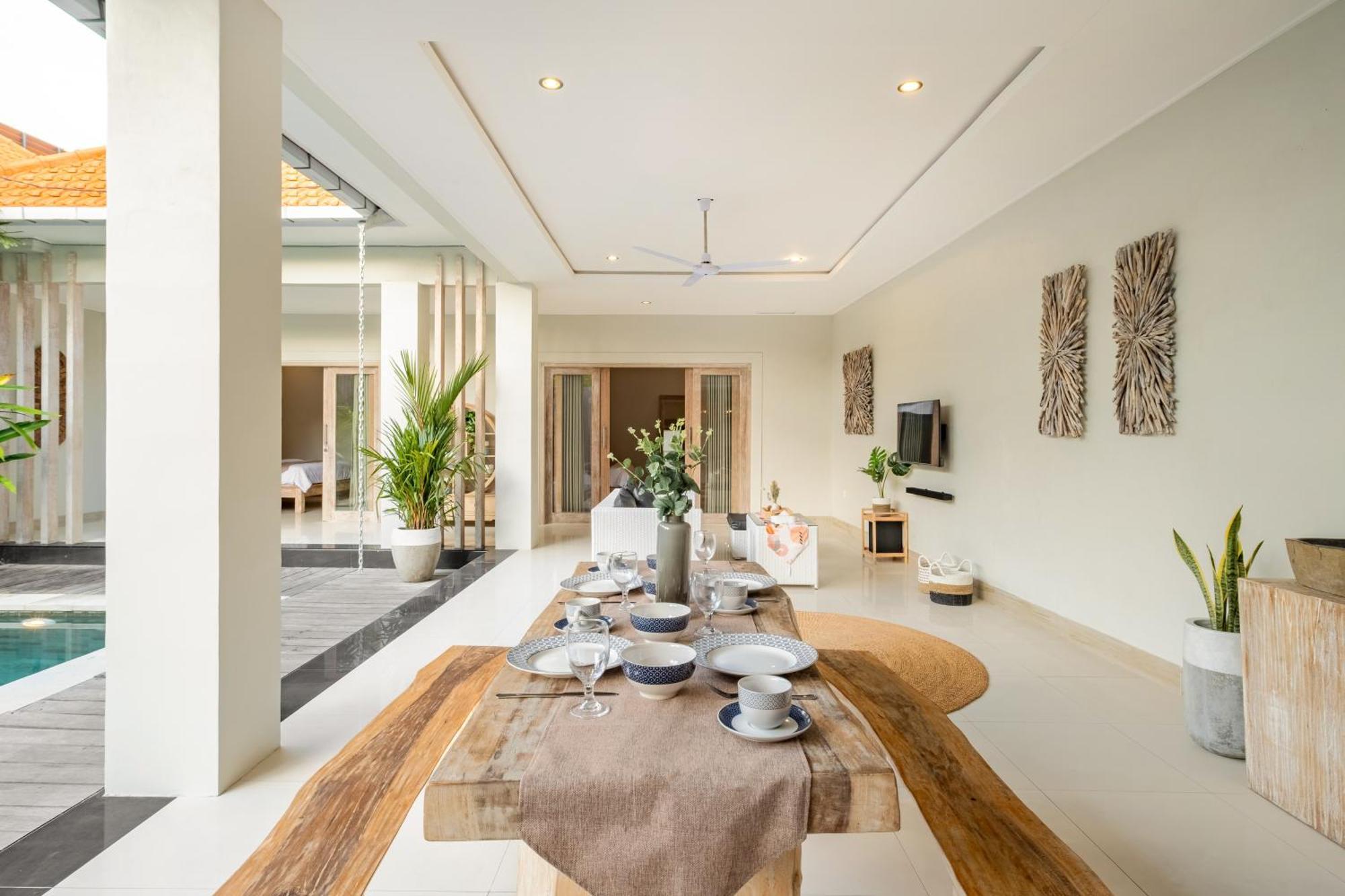 ☆ Villa Larissa ☆ Seminyak 2Br Pool Kuta Petitenget Екстер'єр фото