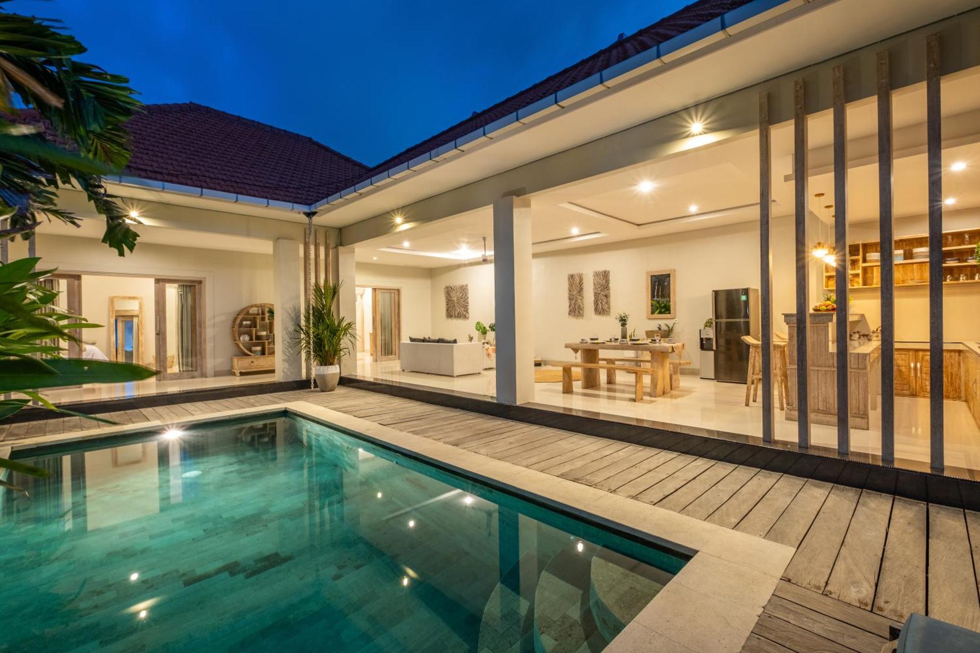 ☆ Villa Larissa ☆ Seminyak 2Br Pool Kuta Petitenget Екстер'єр фото