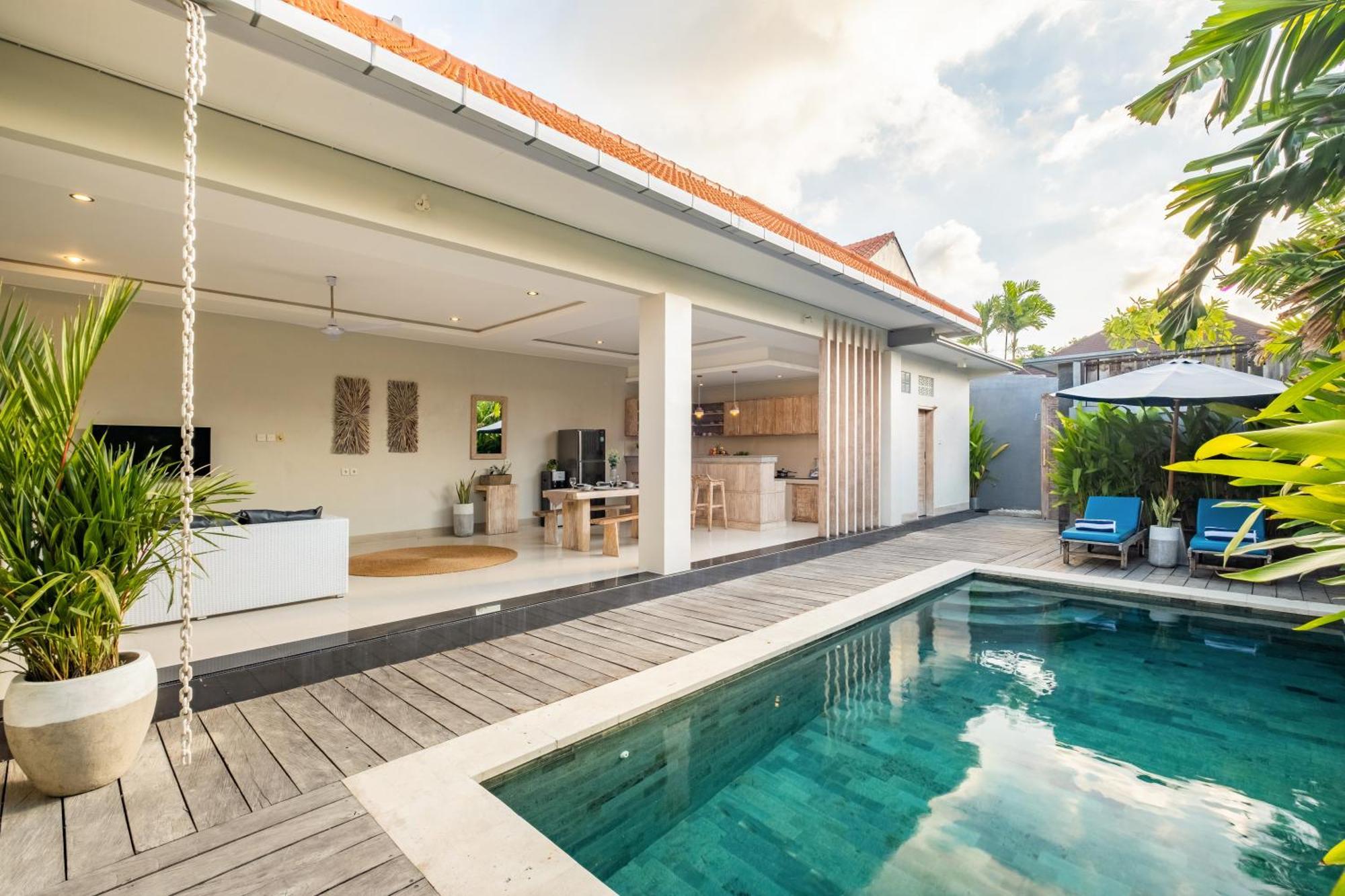 ☆ Villa Larissa ☆ Seminyak 2Br Pool Kuta Petitenget Екстер'єр фото