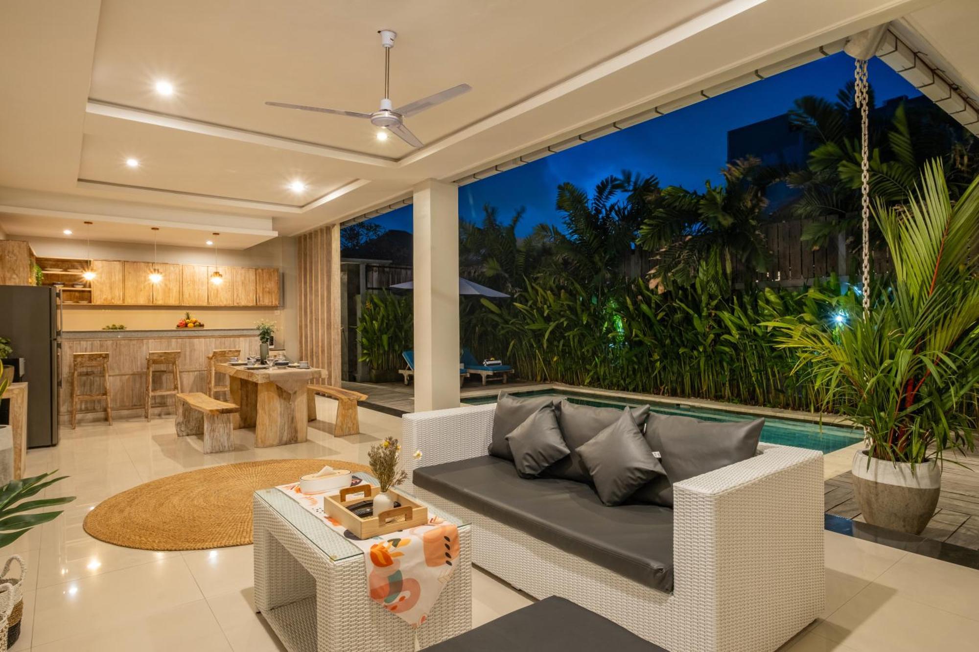 ☆ Villa Larissa ☆ Seminyak 2Br Pool Kuta Petitenget Екстер'єр фото