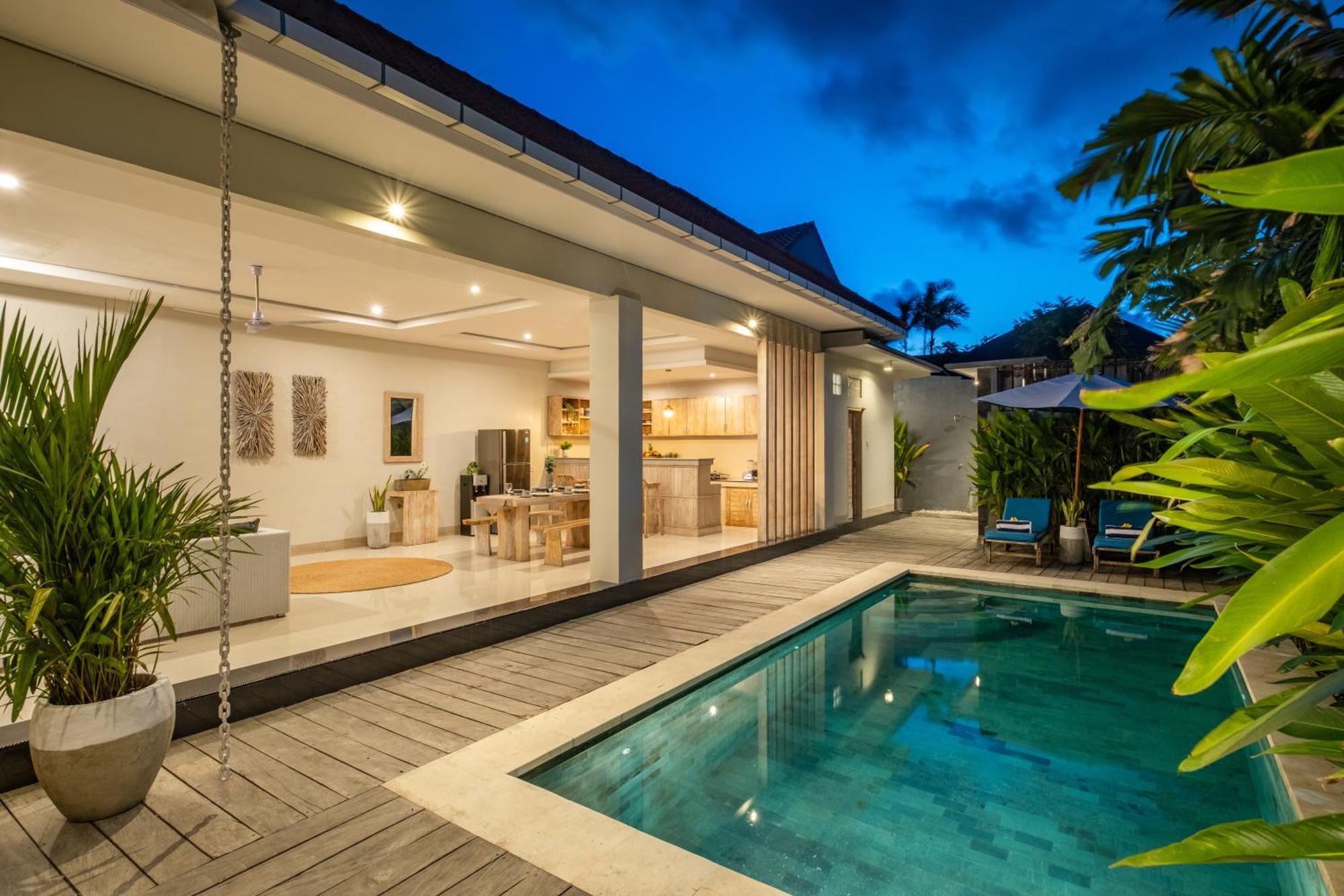 ☆ Villa Larissa ☆ Seminyak 2Br Pool Kuta Petitenget Екстер'єр фото