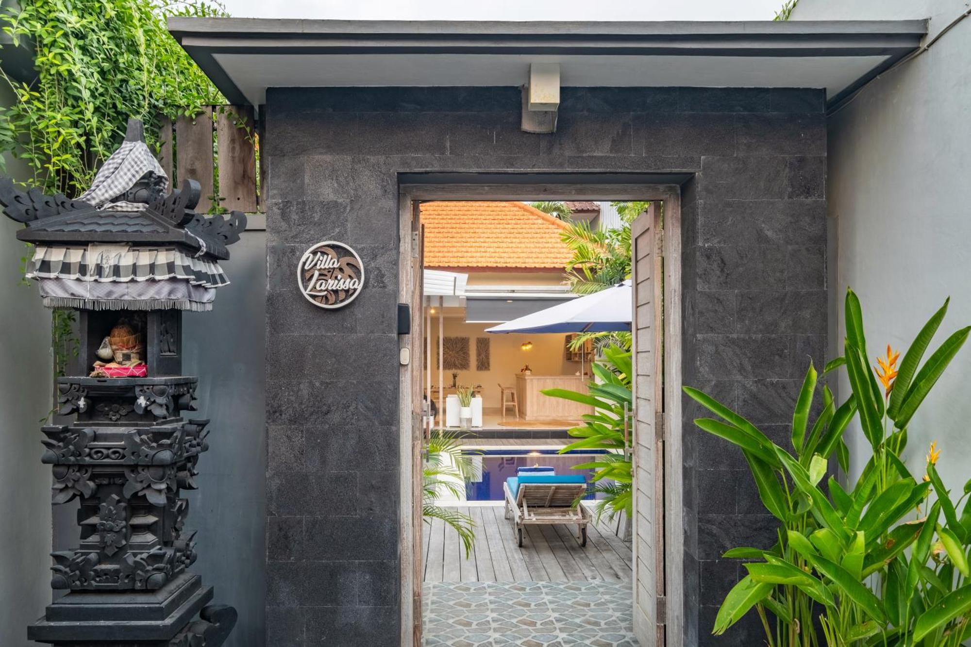 ☆ Villa Larissa ☆ Seminyak 2Br Pool Kuta Petitenget Екстер'єр фото
