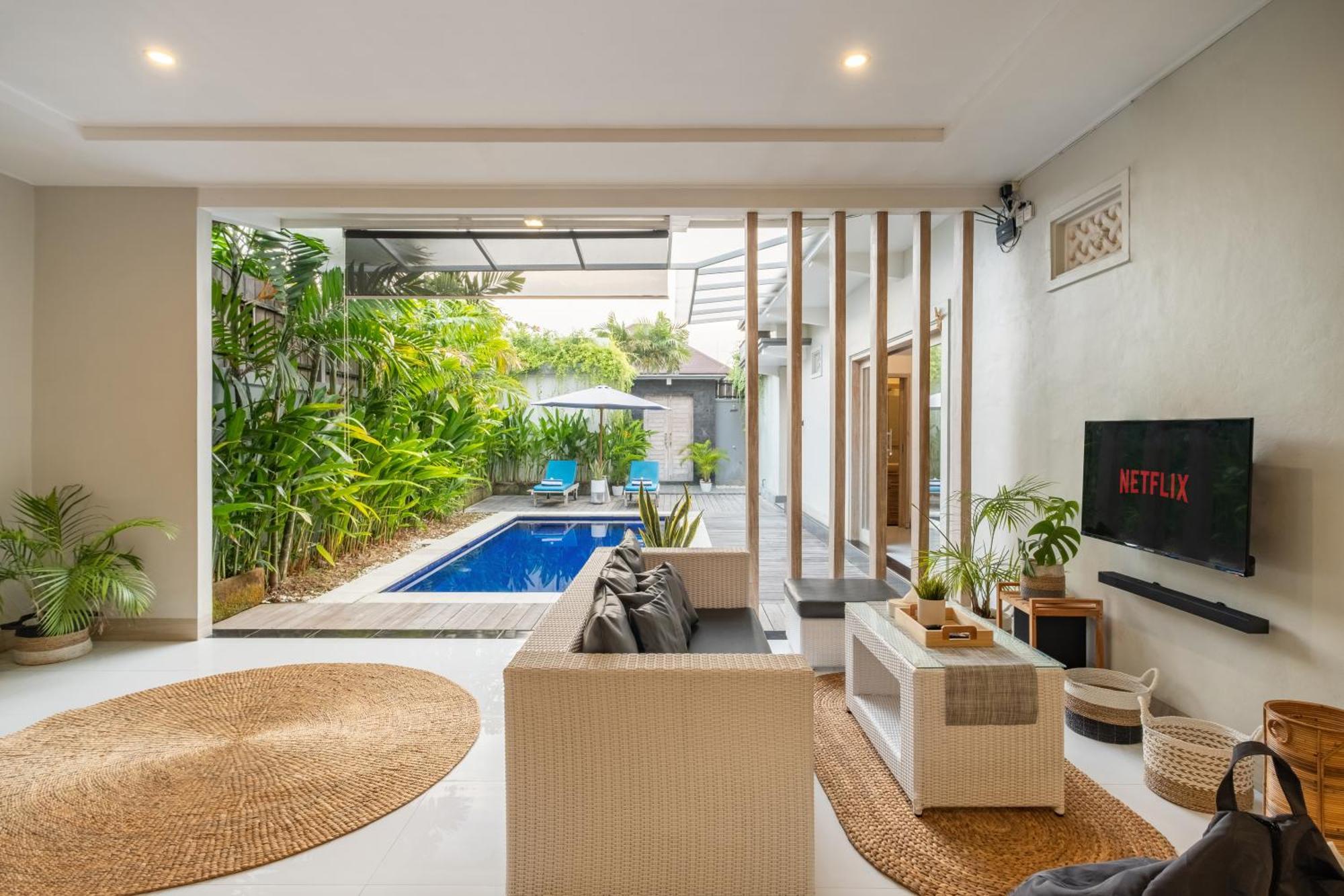 ☆ Villa Larissa ☆ Seminyak 2Br Pool Kuta Petitenget Екстер'єр фото