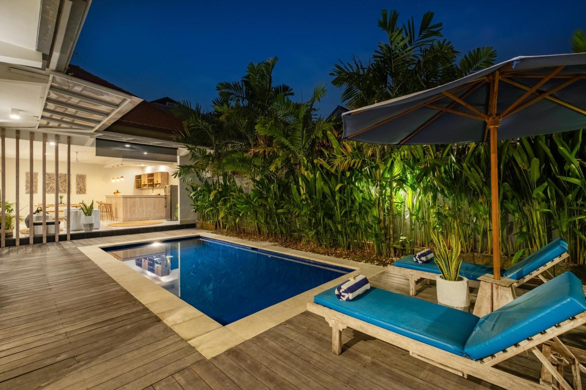 ☆ Villa Larissa ☆ Seminyak 2Br Pool Kuta Petitenget Екстер'єр фото